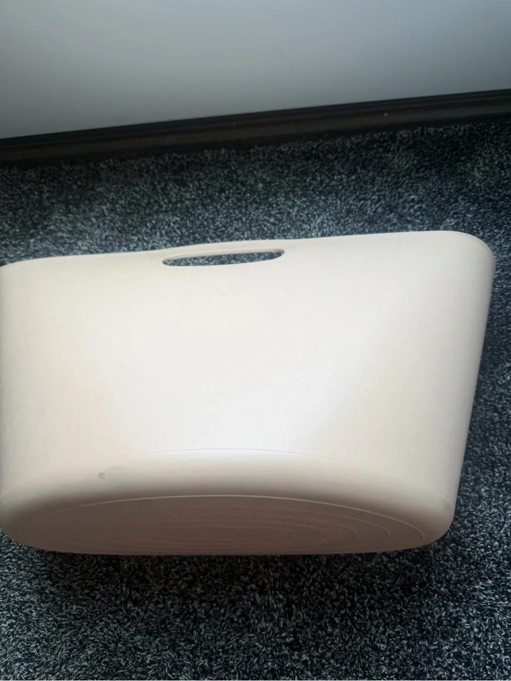 Gucci Blush Rubber Tote with Embossed Logo